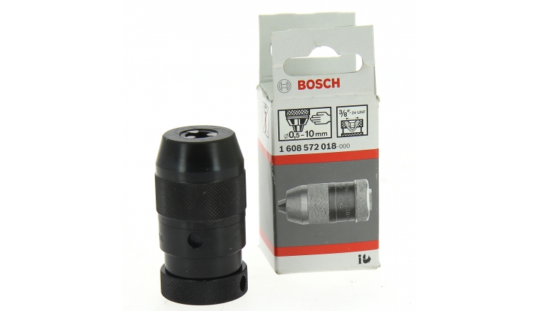 Mandrin automatique 0.5-10 mm filetage 3/8" - 24 - BOSCH 1608572018